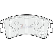 Fahren Front Brake Pad Set FBP3322