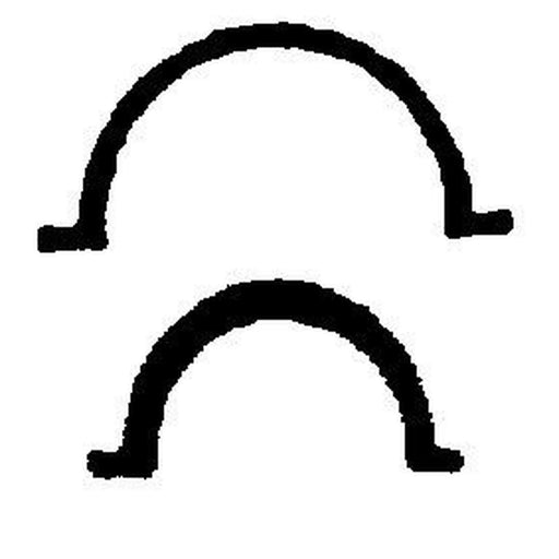 BGA Oil Sump Gasket Set Wide Thick OK6338