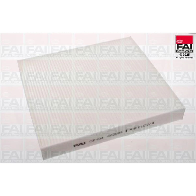 FAI Cabin Air Filter (Pollen Filter) CF104