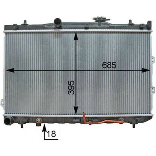 Mahle Engine Radiator CR 1336 000P