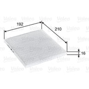 Valeo Cabin Air Filter (Pollen Filter) 715807