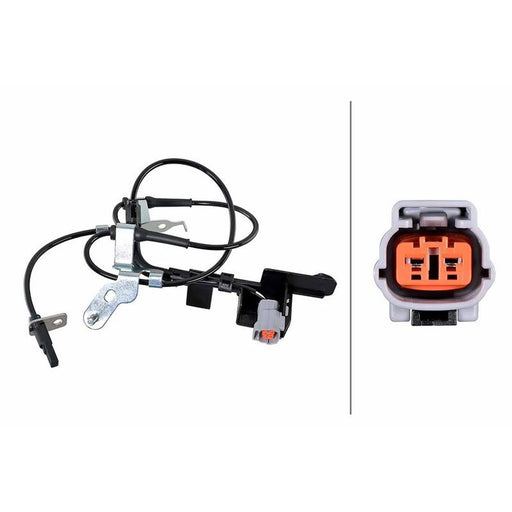 Hella ABS Wheel Speed Sensor Front Right 6PU 358 252-181