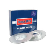 Borg & Beck 2 x Solid Rear Brake Discs BBD4274-x2