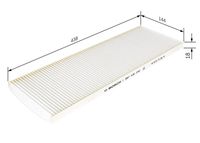 Bosch Cabin Air Filter (Pollen Filter) 1987432042