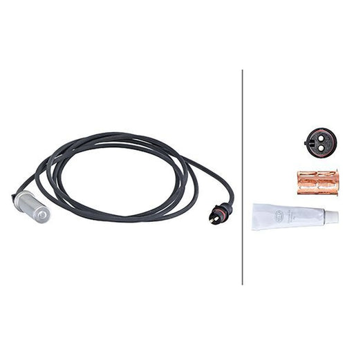 Hella ABS Wheel Speed Sensor Rear 6PU 230 048-581