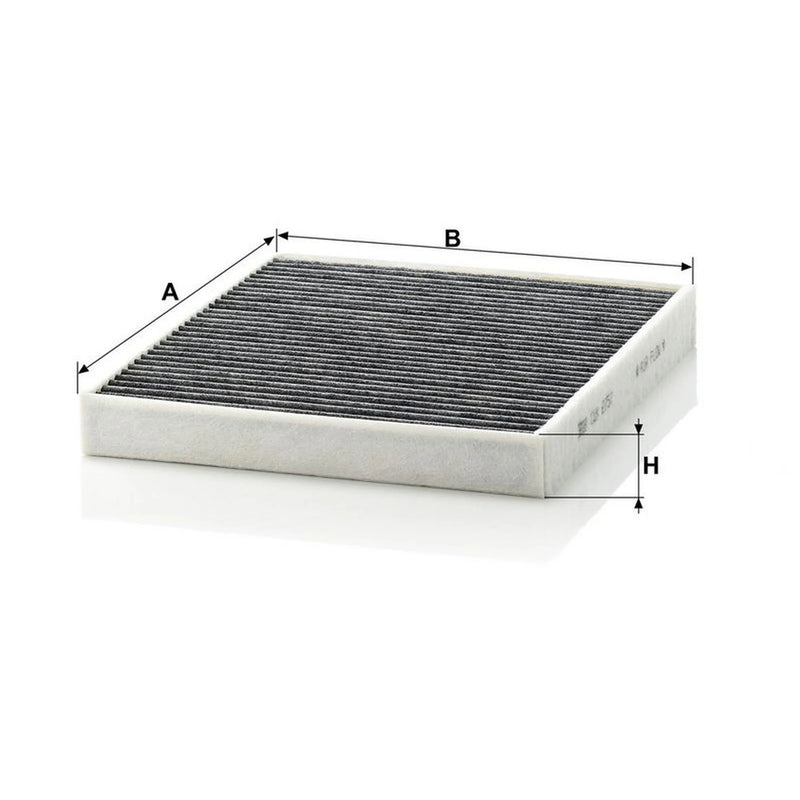 MANN-FILTER Cabin Air Filter (Pollen Filter) behind the CUK 2757