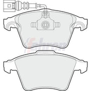 Fahren Front Brake Pad Set fits VW Touareg 2003-2010 2.5
