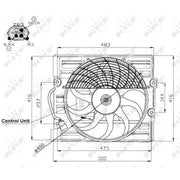 NRF Engine Cooling Fan 47481