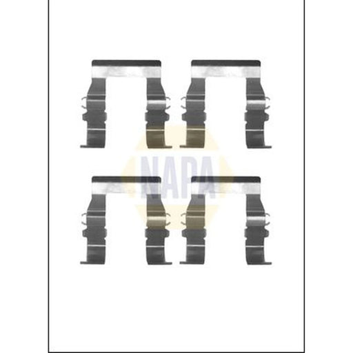 NAPA Brake Pad Accessory Fitting Kit Front NFK1360