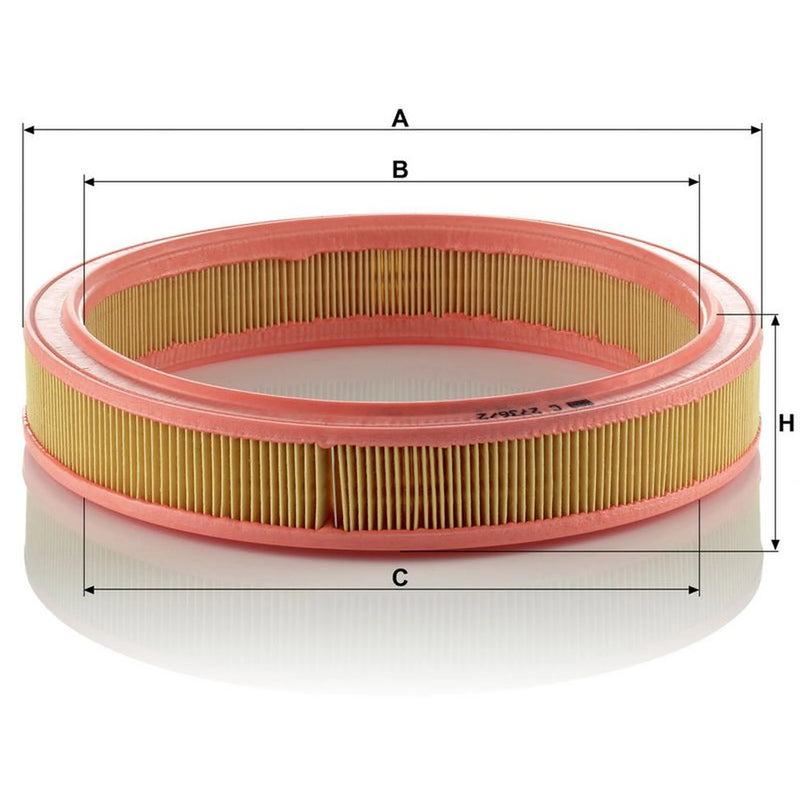 MANN-FILTER Engine Air Filter C 2736/2