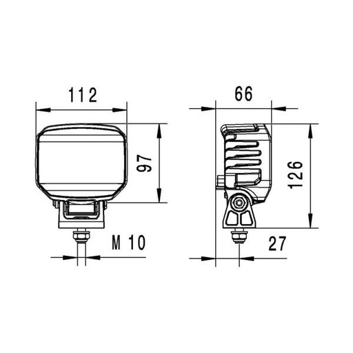 Hella Worklight High 1GA 996 488-501