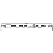 Juratek Brake Hydraulic Hose Line Front Right JBH1139R