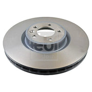 Febi 2 x Front Brake Discs 108529-x2
