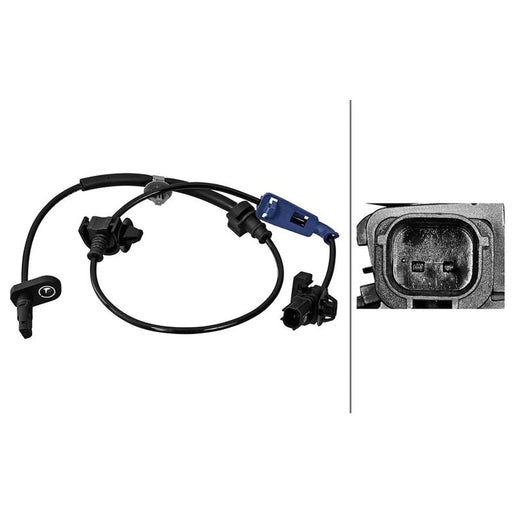 Hella ABS Wheel Speed Sensor Front 6PU 358 217-101