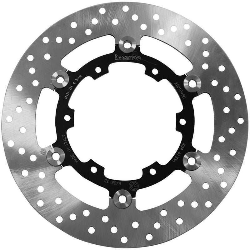 Brembo 2 x Floating Rear Brake Disc Brake Discs 78B40833-x2