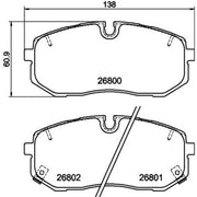Mintex Front Brake Pad Set MDB4391
