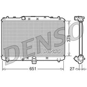 Denso Engine Radiator DRM47022
