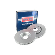 Borg & Beck 2 x Vented Front Brake Discs BBD4246-x2