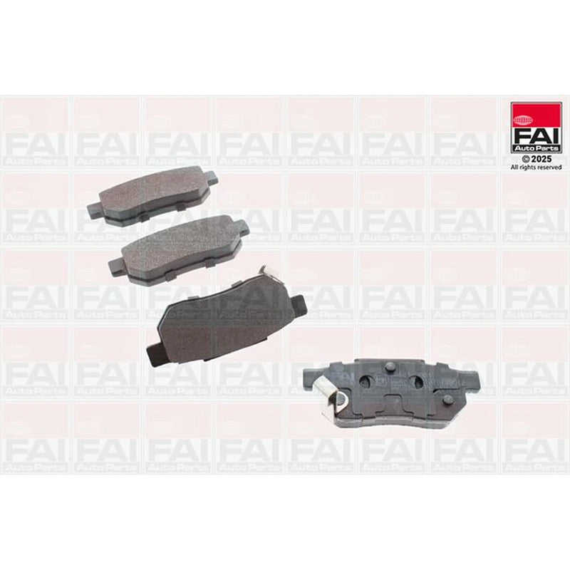 FAI Rear Brake Pad Set BP581