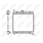 NRF Engine Radiator 514250