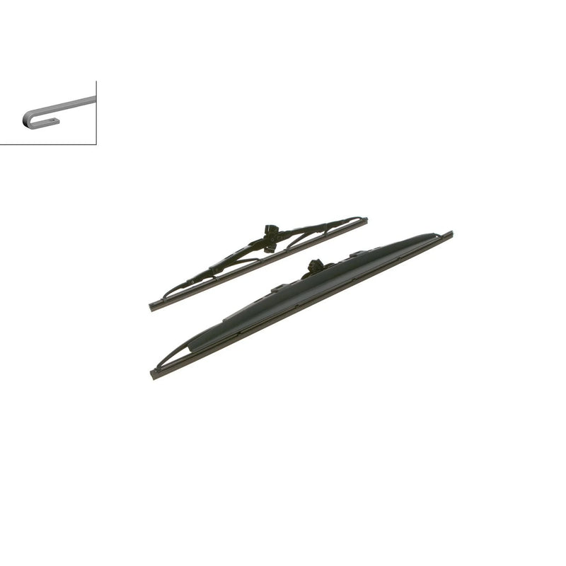 Bosch Conventional Front Wiper Blade Set 550mm + 400mm — SP22/16S