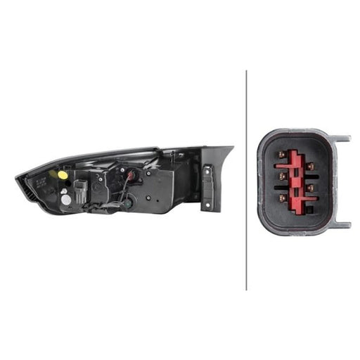 Hella Tail Light / Lamp W16W Right 2SK 012 379-501