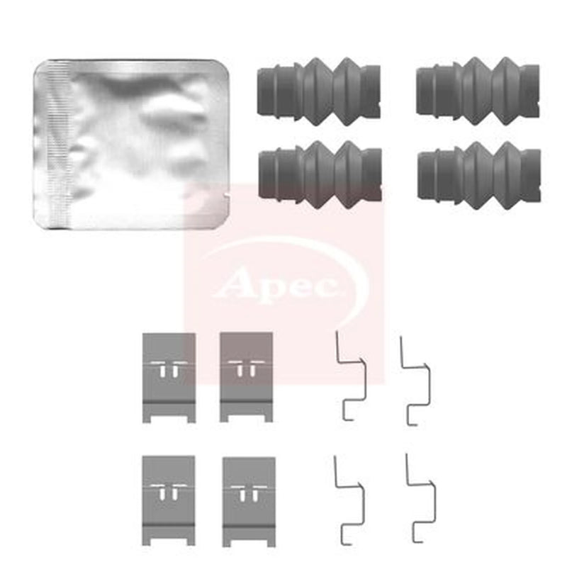 Apec Brake Pad Accessory Fitting Kit Front KIT1528
