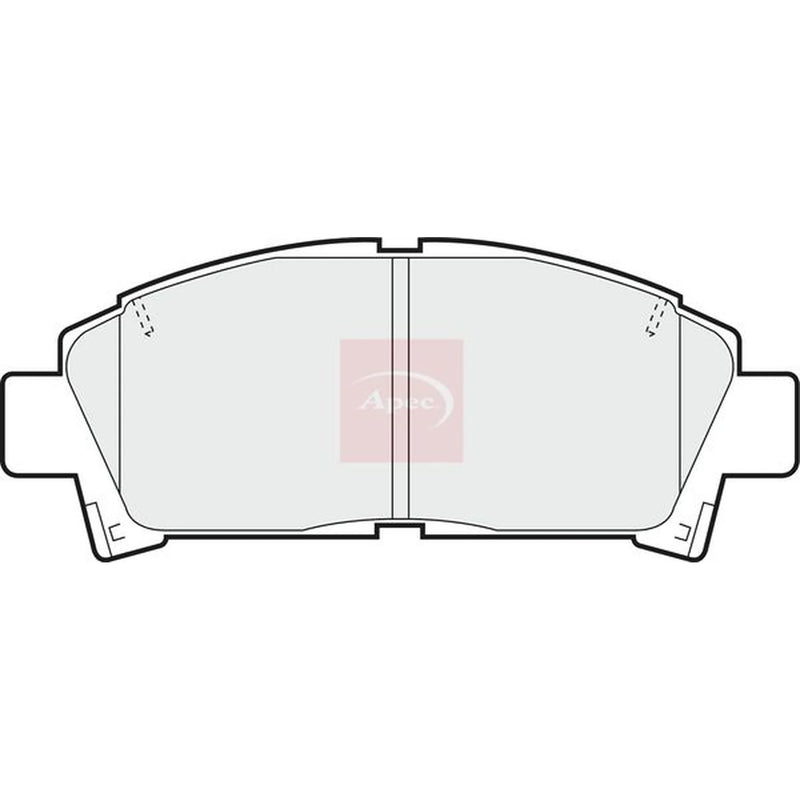 Apec Front Brake Pad Set PAD799