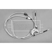 Borg & Beck Handbrake Cable Right Rear BKB1151