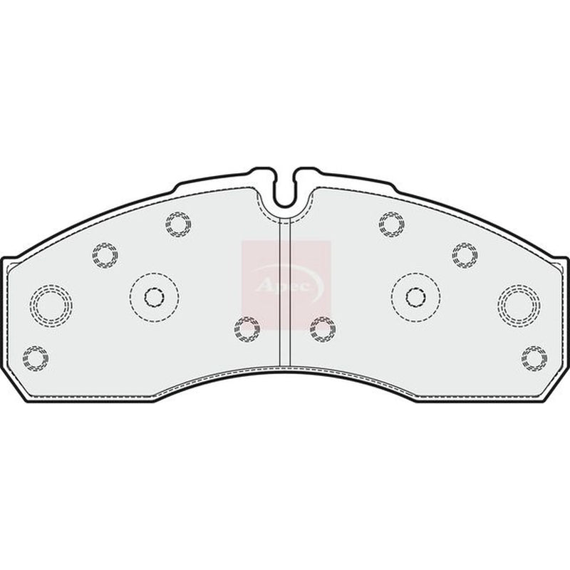 Apec Front Brake Pad Set PAD1921