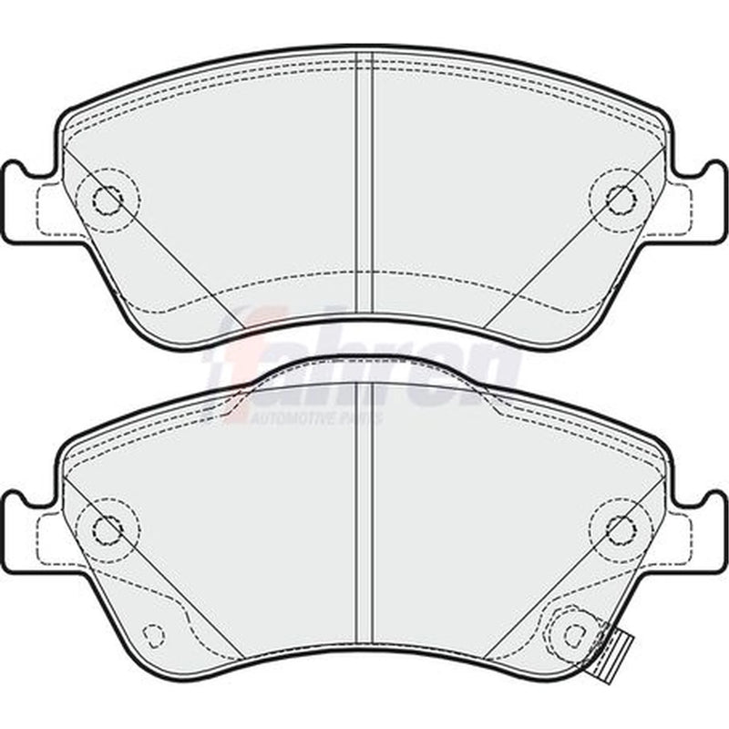 Fahren Front Brake Pad Set FBP3239