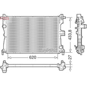 Denso Engine Radiator DRM09179