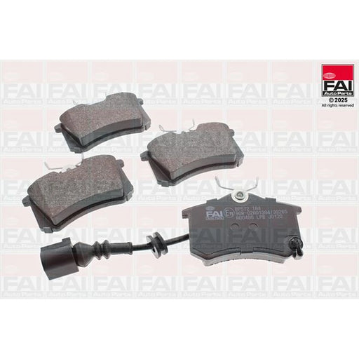 FAI Rear Brake Pad Set BP572