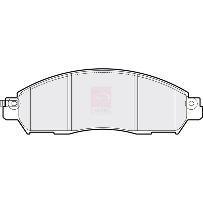 Apec Front Brake Pad Set PD3761