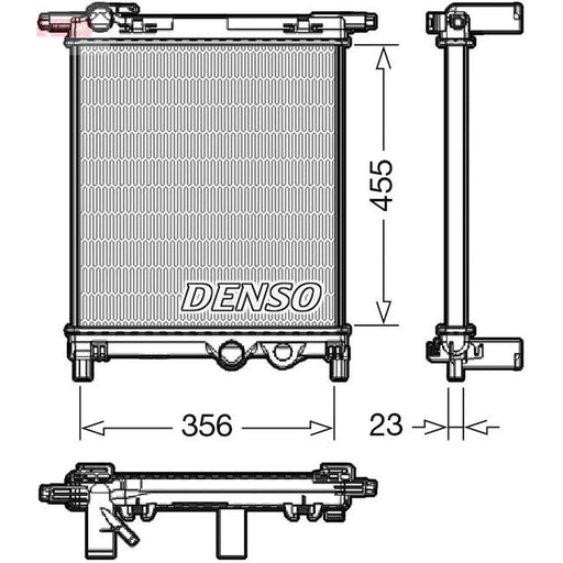 Denso Engine Radiator DRM32036