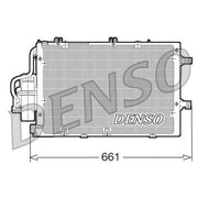 Denso Air Conditioning Condenser fits Opel Combo Box Body/Mpv 2001 on 1.6
