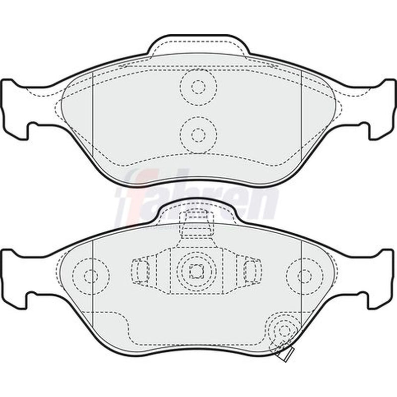 Fahren Front Brake Pad Set FBP3217