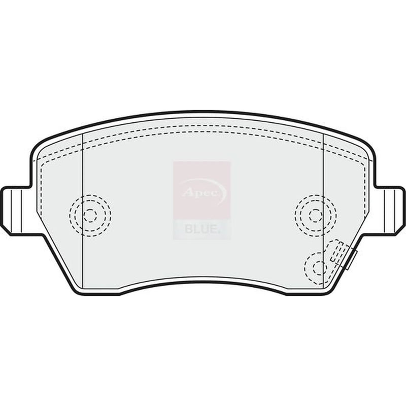 Apec Front Brake Pad Set PD3135
