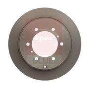 Apec 2 x Solid Rear Brake Discs SDK6227-x2