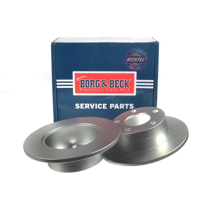 Borg & Beck 2 x Rear Brake Discs BBD4949-x2