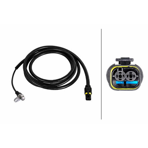Hella ABS Wheel Speed Sensor Rear 6PU 230 052-331
