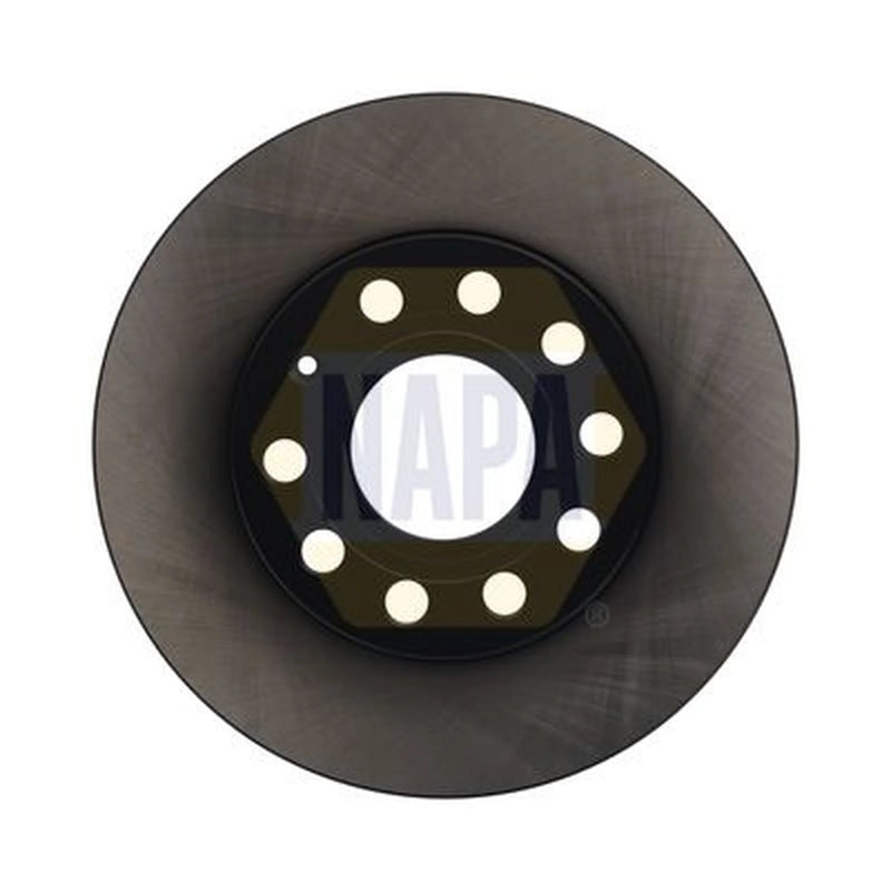 NAPA 2 x Solid Rear Brake Discs NBD5088-x2