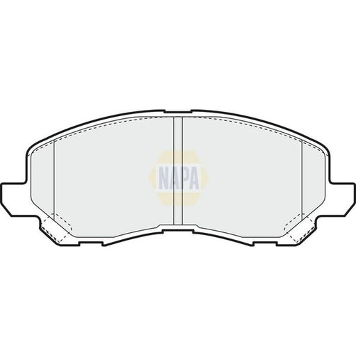 NAPA Front Brake Pad Set NBP1053