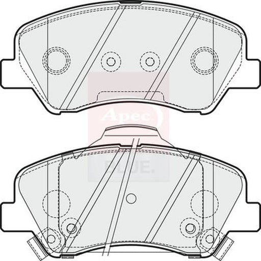 Apec Front Brake Pad Set PD3361
