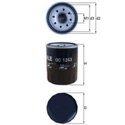 Mahle Engine Oil Filter OC 1243