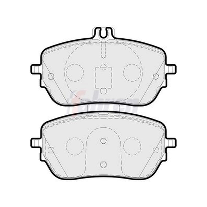 Fahren Front Brake Pad Set fits Mercedes-Benz A-Class 2018-2020