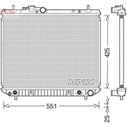 Denso Engine Radiator fits Daihatsu Terios 2000-2006 1.3