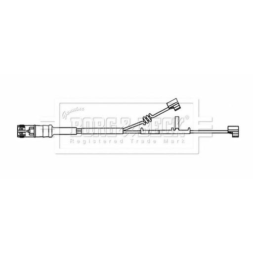 Borg & Beck Brake Pad Wear Sensor Front BWL33099