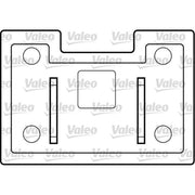 Valeo Electric Window Regulator Lifter Left Front 850308