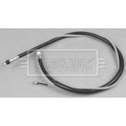 Borg & Beck Handbrake Cable Right Rear BKB2846